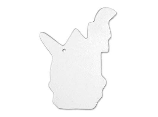 Bisque West Virginia State Ornament (Case of 6)