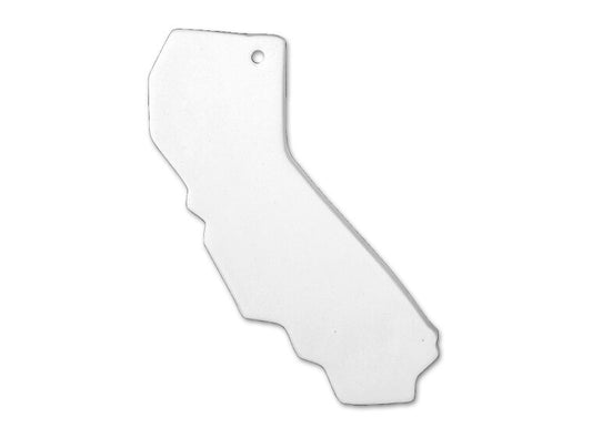 Bisque California State Ornament (Case of 6)