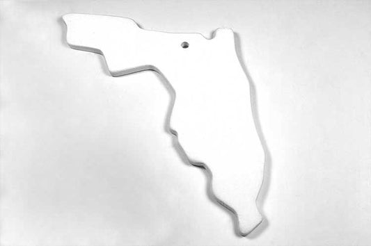 Bisque Florida State Ornament (Case of 6)