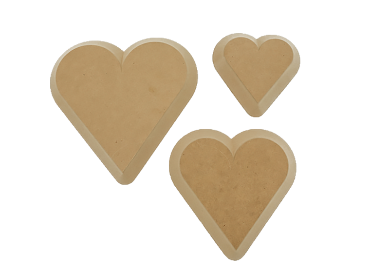 Heart Clay Former Set (Case of 1)