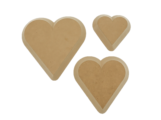 Heart Clay Former Set (Case of 1)