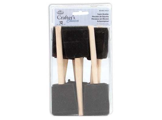 Foam Brush 12pk (Case of 12)