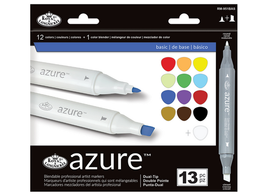 13 Piece Basic Color Marker Set (Case of 1)