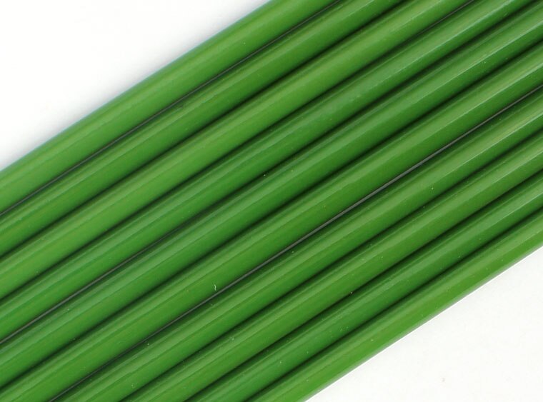 Fern Green Opal Glass Rods (Case of 1)