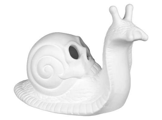 Bisque Stoneware Snail Reaper (Case of 1)
