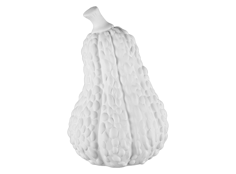 Bisque Stoneware Bumpy Gourd (Case of 2)