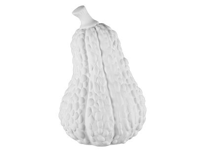 Bisque Stoneware Bumpy Gourd (Case of 2)