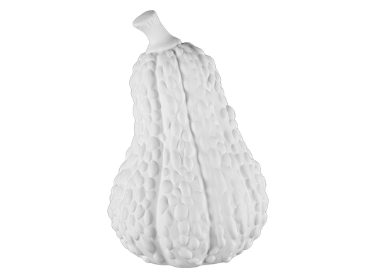 Bisque Stoneware Bumpy Gourd (Case of 2)