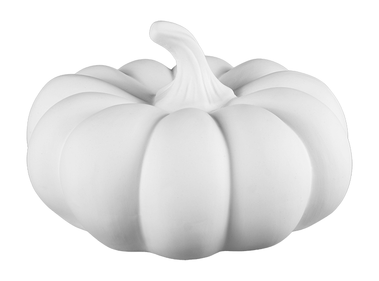 Bisque Stoneware Heirloom Pumpkin (Case of 2)