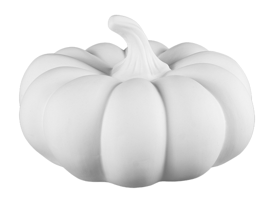 Bisque Stoneware Heirloom Pumpkin (Case of 2)