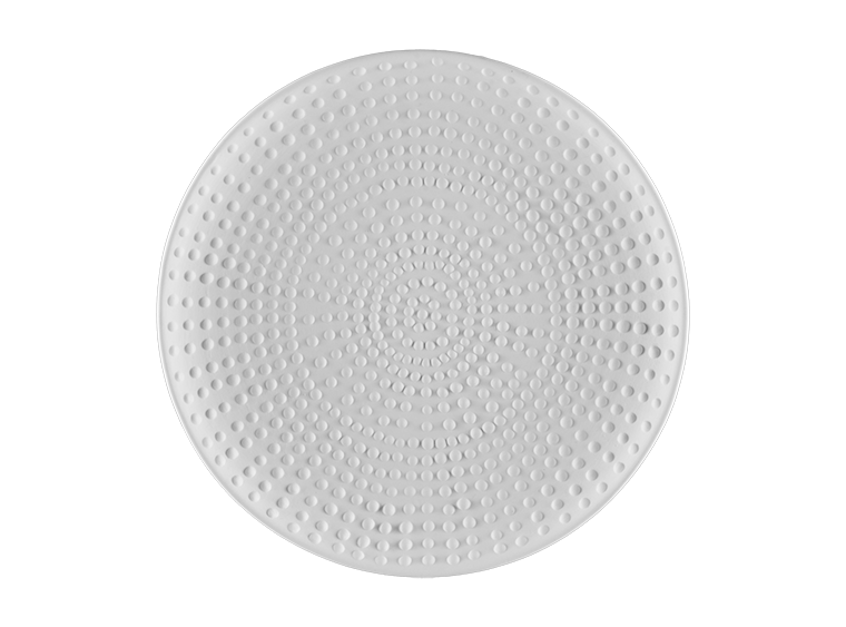 Bisque Stoneware Pointillistic Salad Plate (Case of 4)