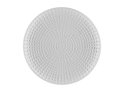 Bisque Stoneware Pointillistic Salad Plate (Case of 4)