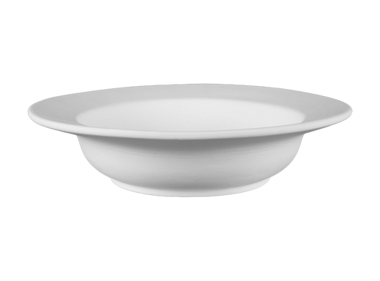Bisque Stoneware Rim Bowl (Case of 4)