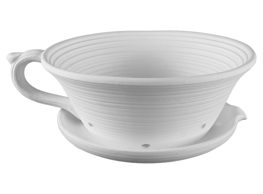 Bisque Stoneware Colander (Case of 1)