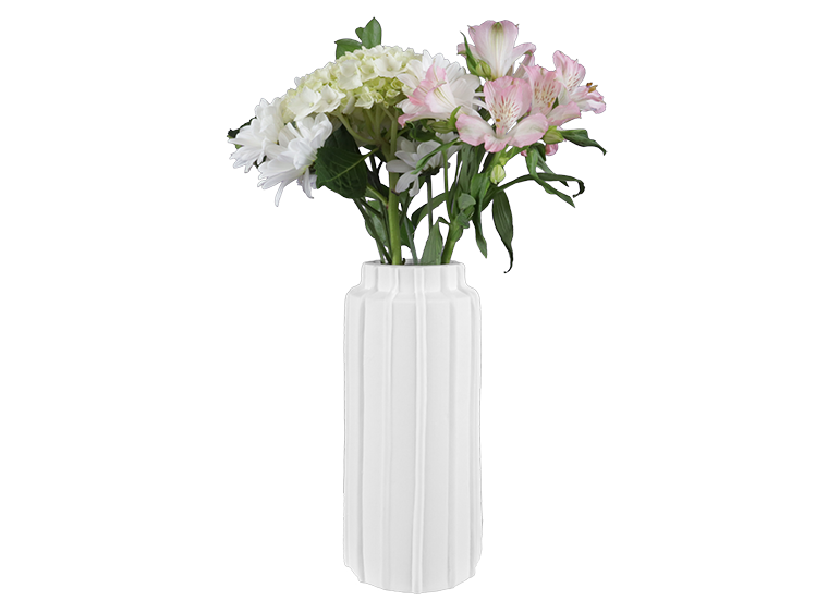 Bisque Stoneware Large Seraphine Vase (Case of 2)