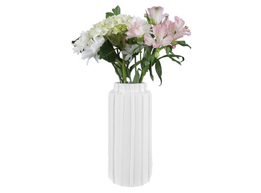 Bisque Stoneware Large Seraphine Vase (Case of 2)