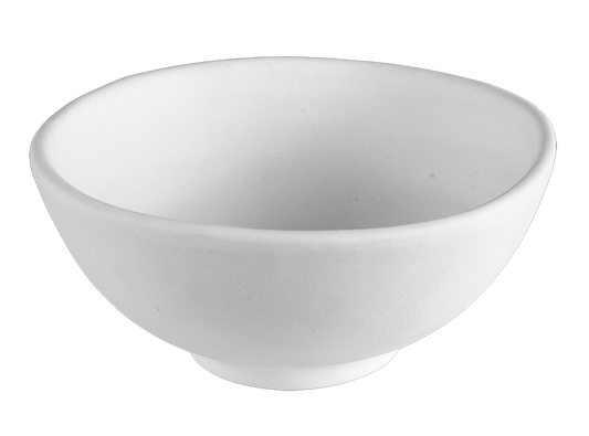 Bisque Stoneware Organic Bowl (Case of 4)