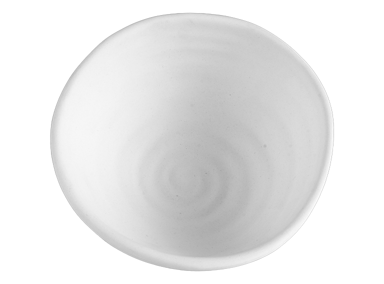 Bisque Stoneware Organic Bowl (Case of 4)