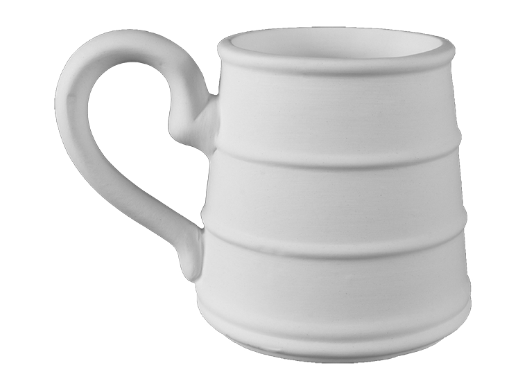 Bisque Stoneware Ancient Italian Mug (Case of 4)