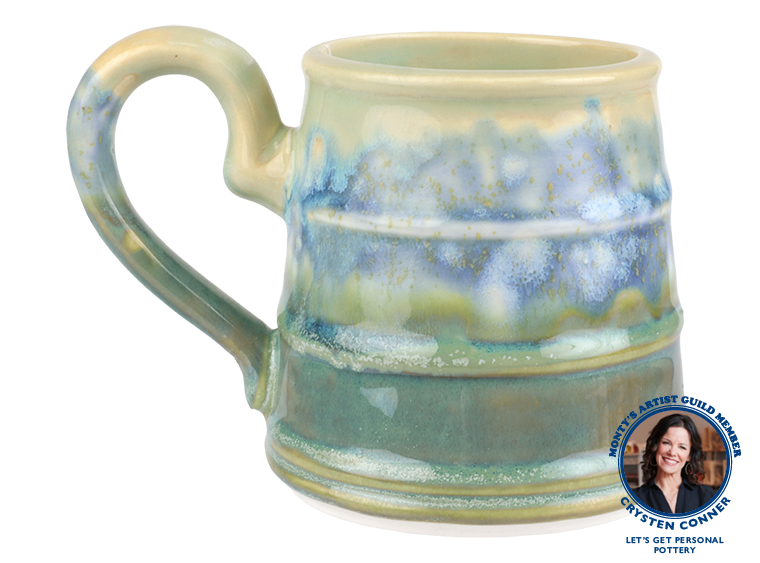 Bisque Stoneware Ancient Italian Mug (Case of 4)