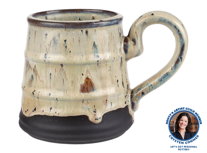 Bisque Stoneware Ancient Italian Mug (Case of 4)