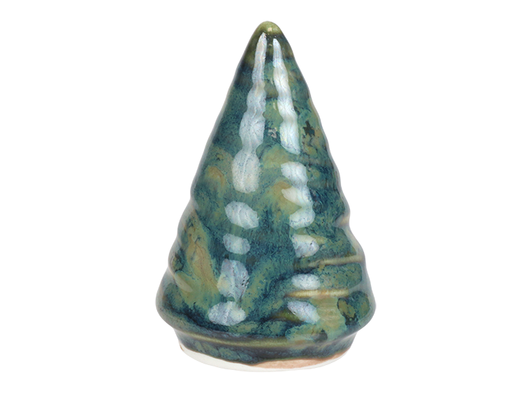 Bisque Stoneware Small Spiraled Tree (Case of 12)