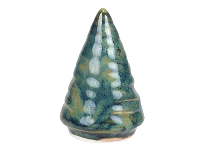 Bisque Stoneware Small Spiraled Tree (Case of 12)