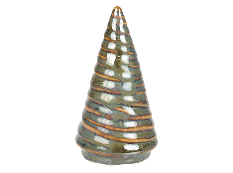 Bisque Stoneware Medium Spiraled Tree (Case of 6)