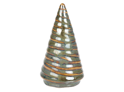 Bisque Stoneware Medium Spiraled Tree (Case of 6)