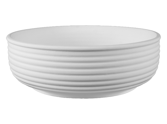 Bisque Stoneware Footed Serving Bowl (Case of 2)