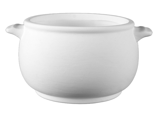 Bisque Stoneware Soup Crock (Case of 4)