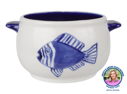 Bisque Stoneware Soup Crock (Case of 4)
