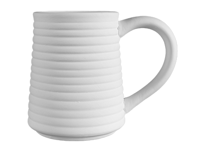 Bisque Stoneware Malia Mug (Case of 4)