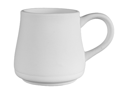 Bisque Stoneware Monty Mug (Case of 4)
