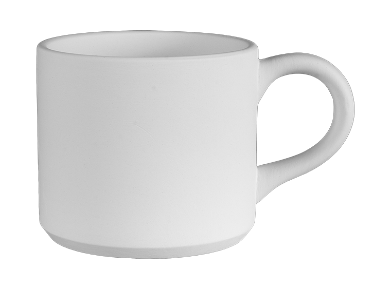 Bisque Stoneware Organic Mug (Case of 4)