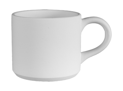 Bisque Stoneware Organic Mug (Case of 4)