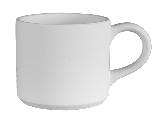 Bisque Stoneware Organic Mug (Case of 4)
