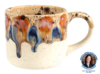 Bisque Stoneware Organic Mug (Case of 4)