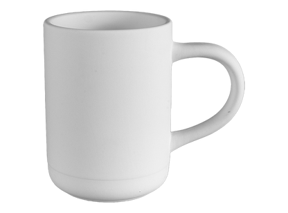 Bisque Stoneware Elizabeth Mug (Case of 4)