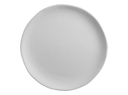 Bisque Stoneware Organic Dinner Plate (Case of 4)