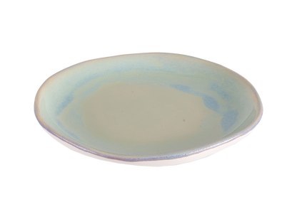 Bisque Stoneware Organic Appetizer Plate (Case of 6)