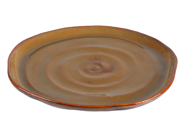 Bisque Stoneware Spiraled Dinner Plate (Case of 4)