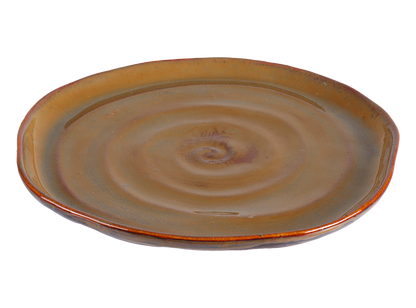 Bisque Stoneware Spiraled Dinner Plate (Case of 4)
