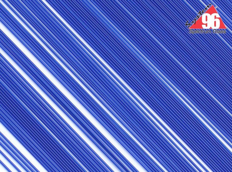Cobalt Blue Opal Glass Stringers (Case of 1)