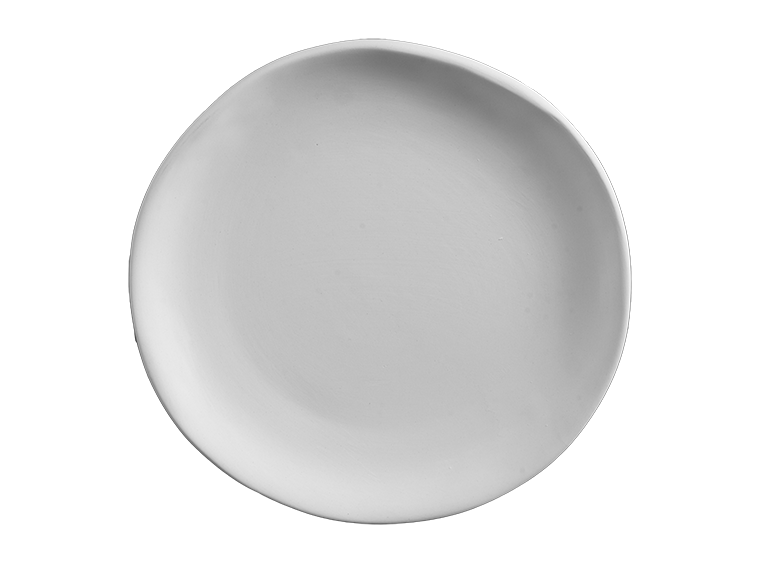 Bisque Stoneware Organic Salad Plate (Case of 4)