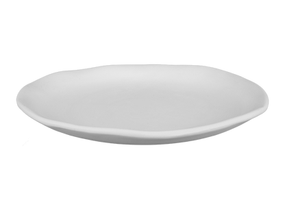 Bisque Stoneware Organic Salad Plate (Case of 4)