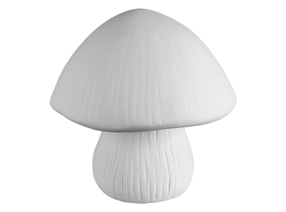 Bisque Stoneware Amanita Mushroom (Case of 2)