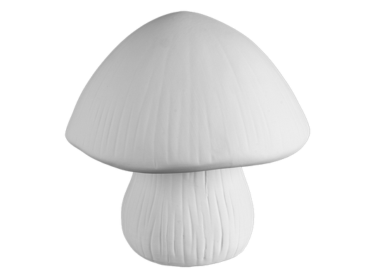 Bisque Stoneware Amanita Mushroom (Case of 2)