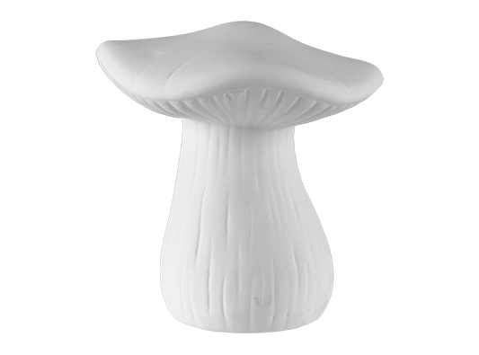 Bisque Stoneware Russula Mushroom (Case of 4)