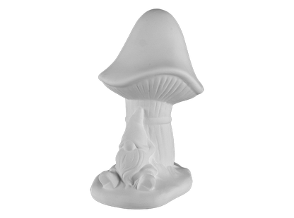 Bisque Stoneware Napping Gnome Figurine (Case of 2)